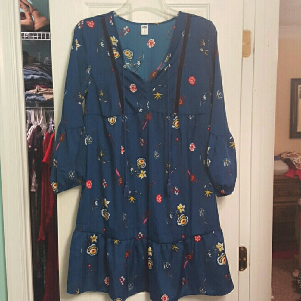 Flowy Knee Length Dress